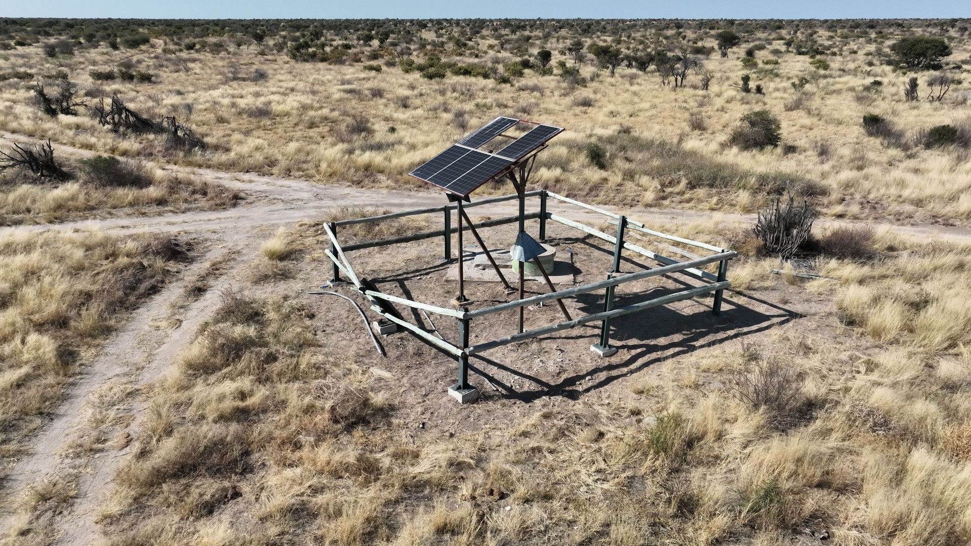 Khutse Game Reserve solar pump